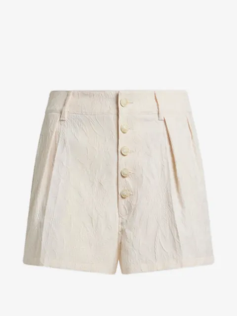 ETRO short en rebrodé à motif en jacquard