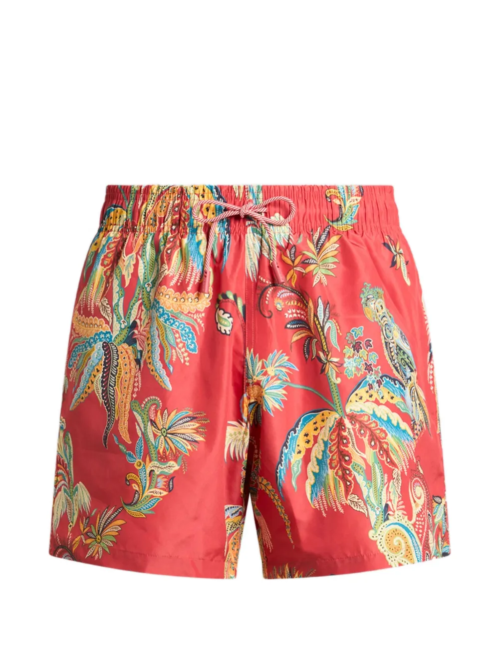ETRO palm tree-print swim shorts - Rot