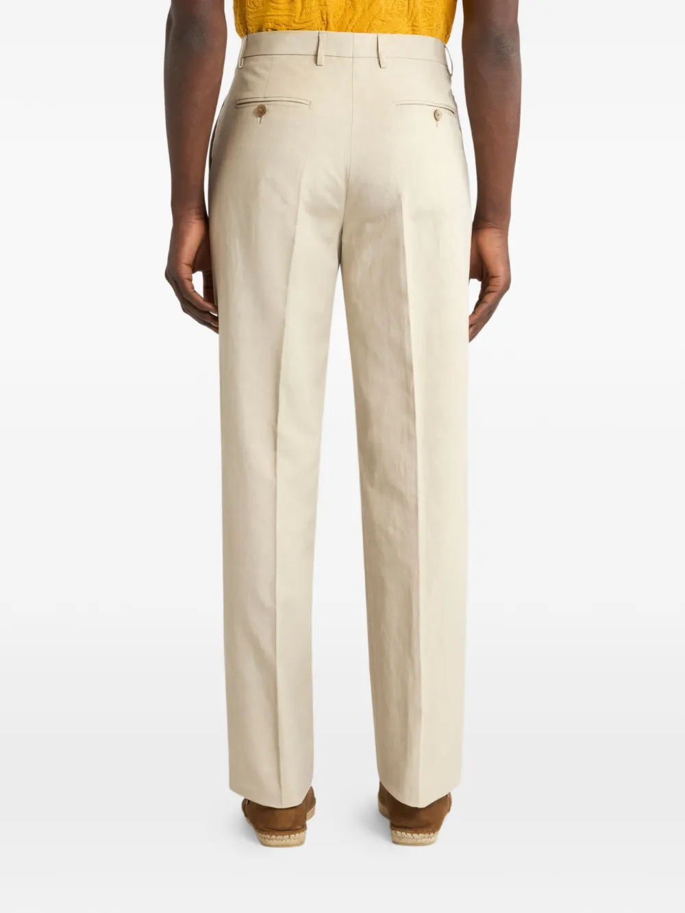 ETRO Geplooide pantalon Beige