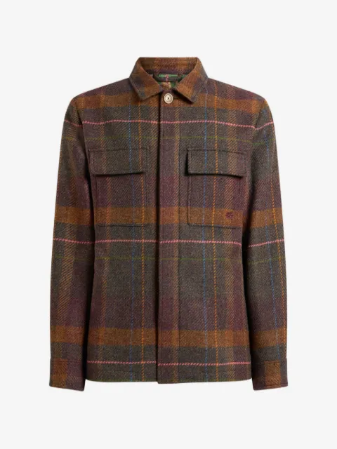 ETRO sobrecamisa Madras