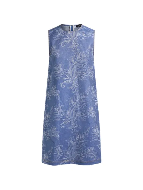 ETRO ペイズリーミニドレス
