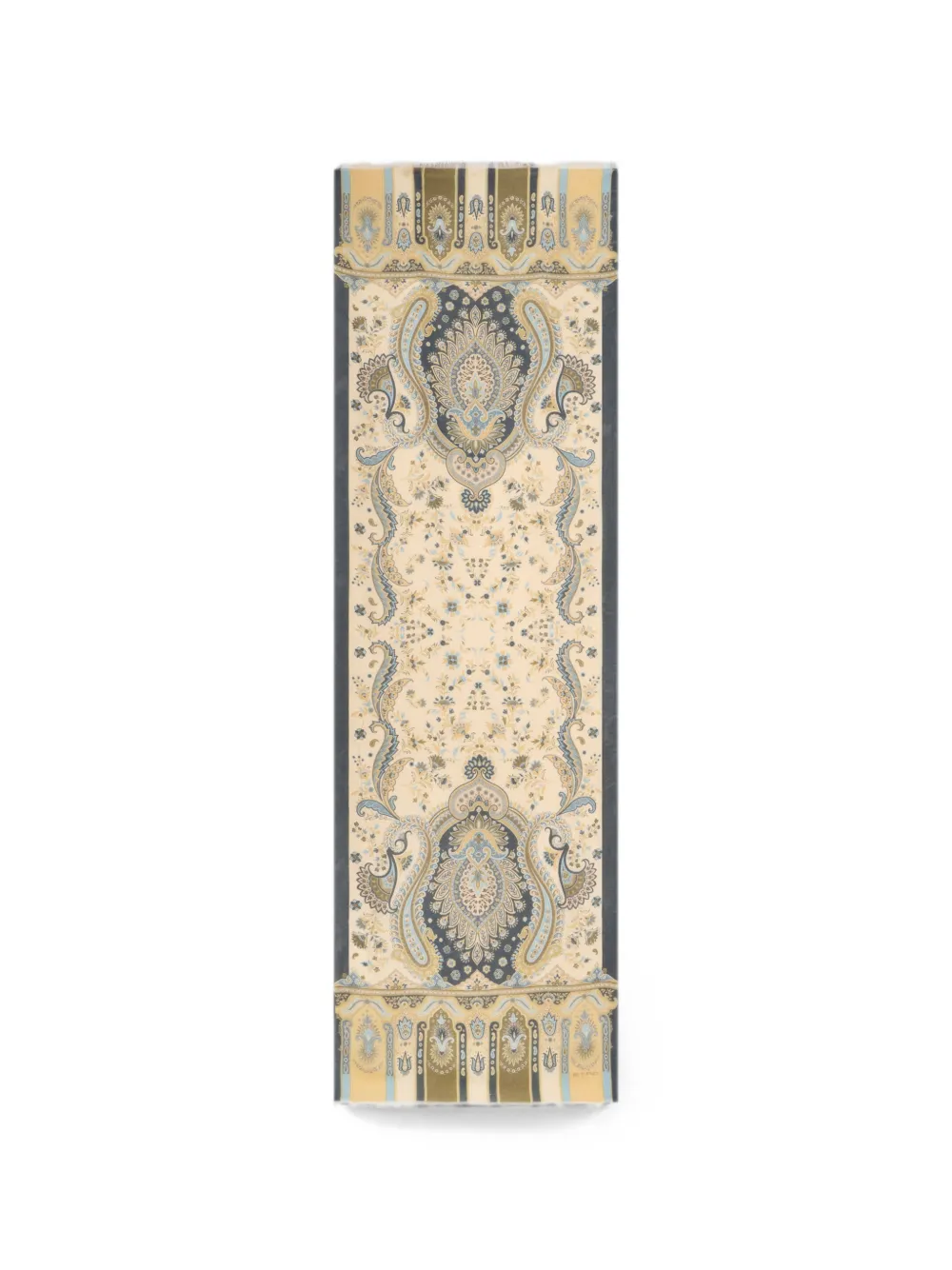 ETRO modal and cashmere scarf with Paisley motif - Toni neutri