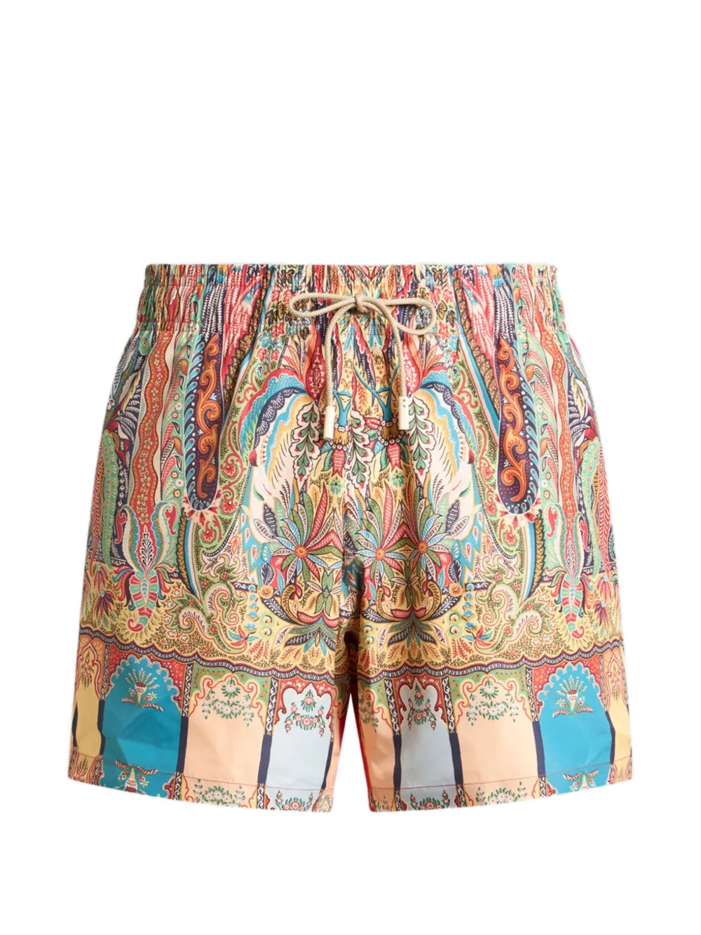 ETRO floral-details paisley-print swim shorts - Toni neutri