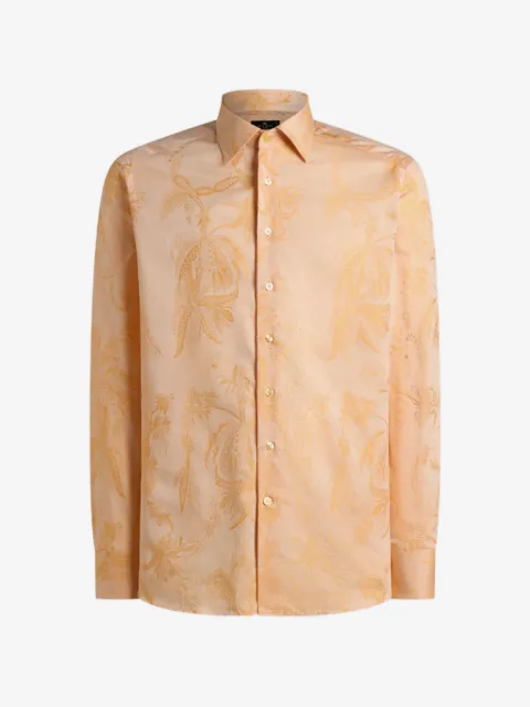 ETRO chemise en jacquard à motif graphique