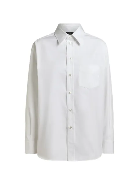 ETRO camisa con estampado de cachemira