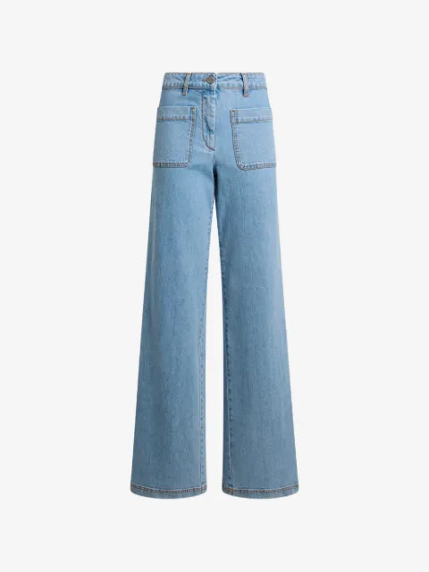 ETRO Jeans mit Logo-Stickerei
