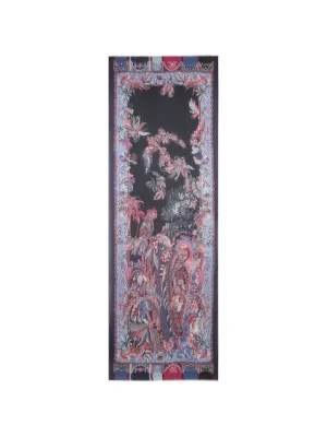 Chrome Hearts cross-motif Silk Scarf | Blue | FARFETCH HK