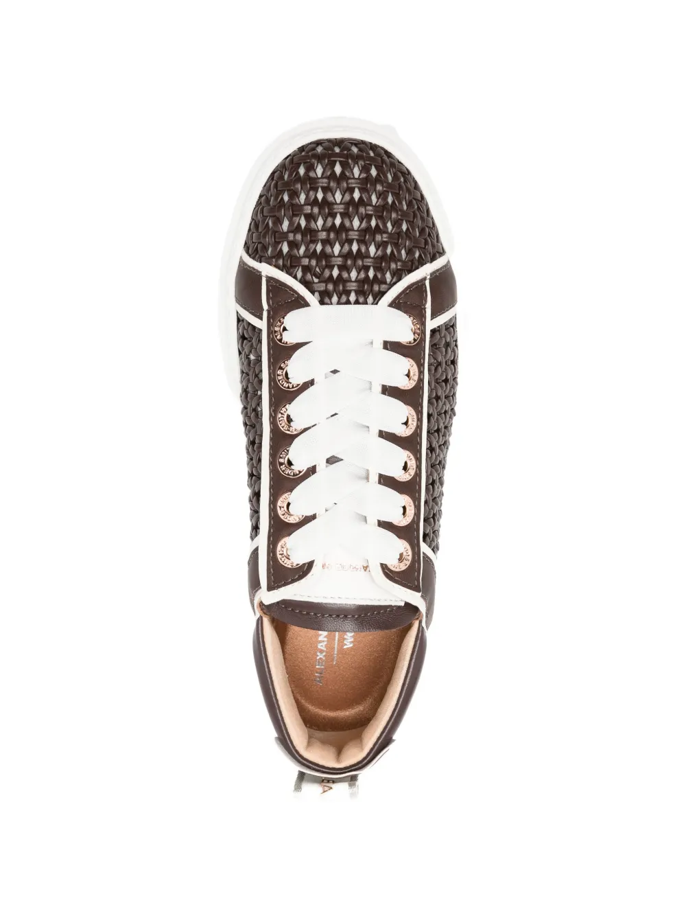 Alexander Smith Wembley leather sneakers Bruin