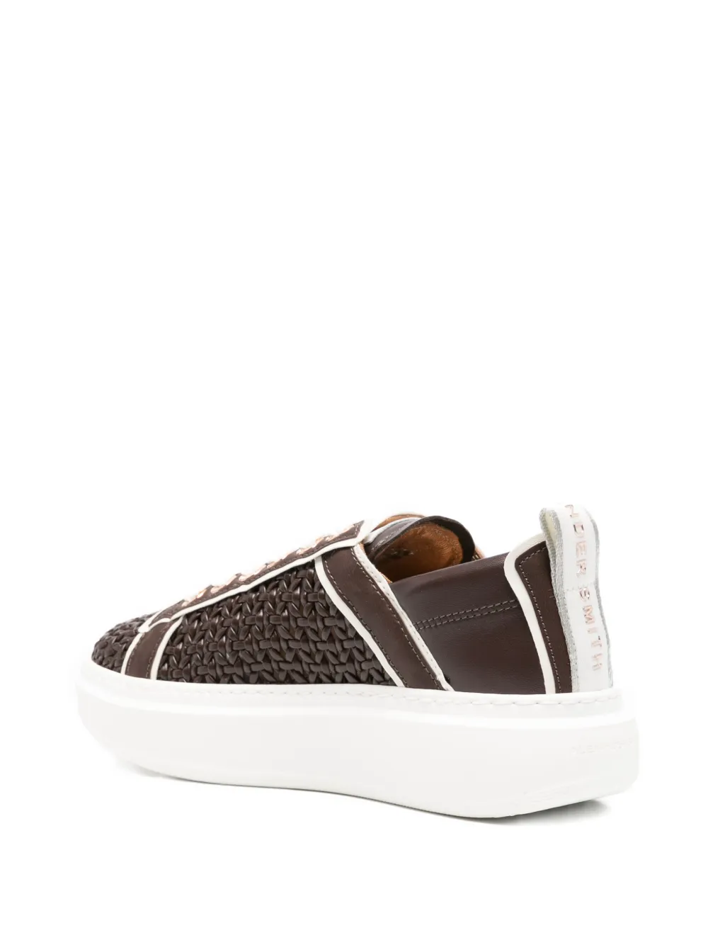 Alexander Smith Wembley leather sneakers Bruin