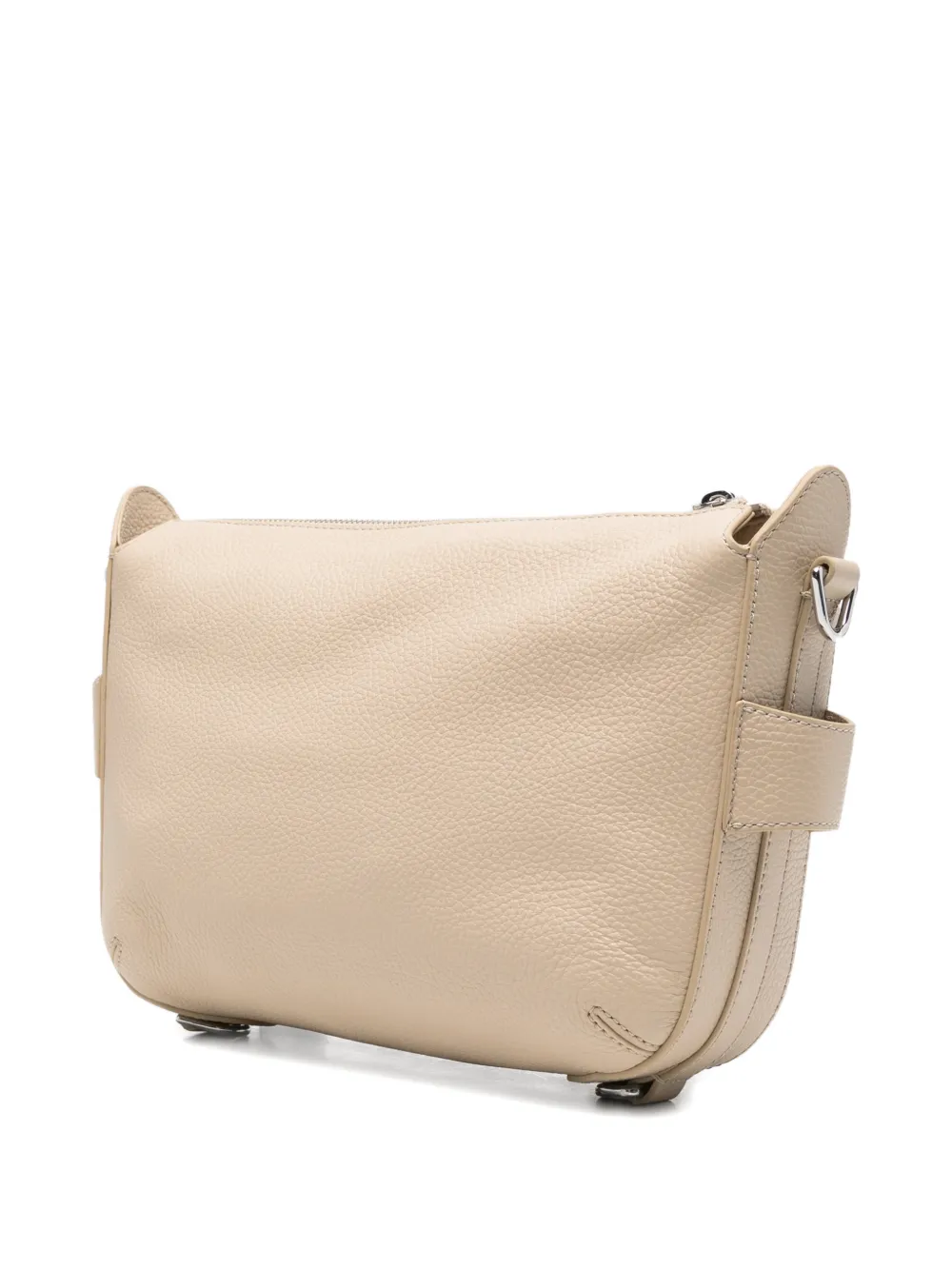 Coccinelle Schoudertas met logoprint Beige