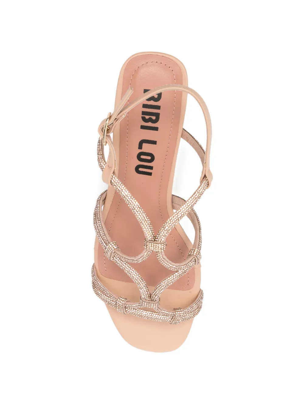 Bibi Lou Leren sandalen Beige