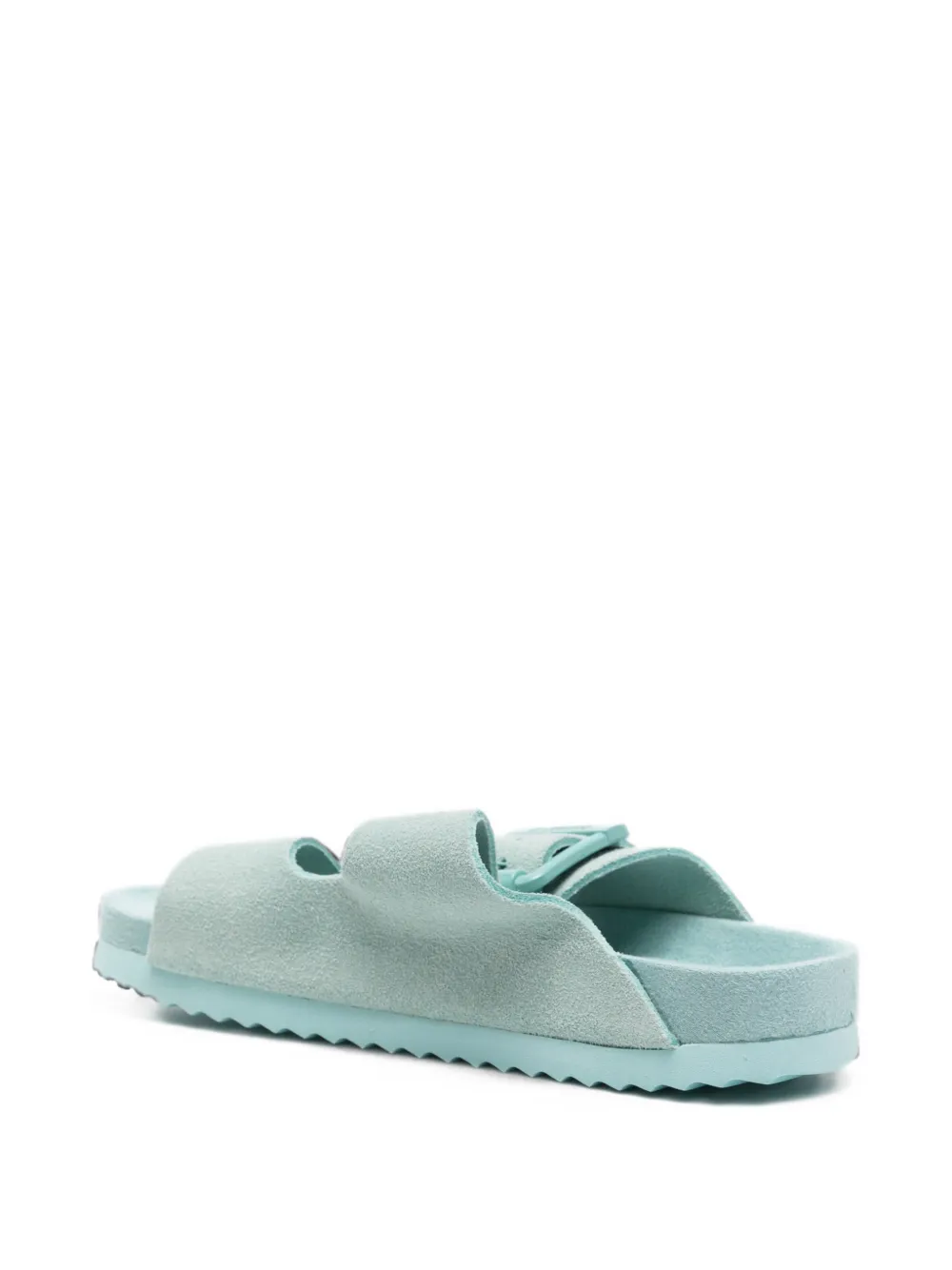Colors Of California Suède sandalen met gespsluiting Blauw