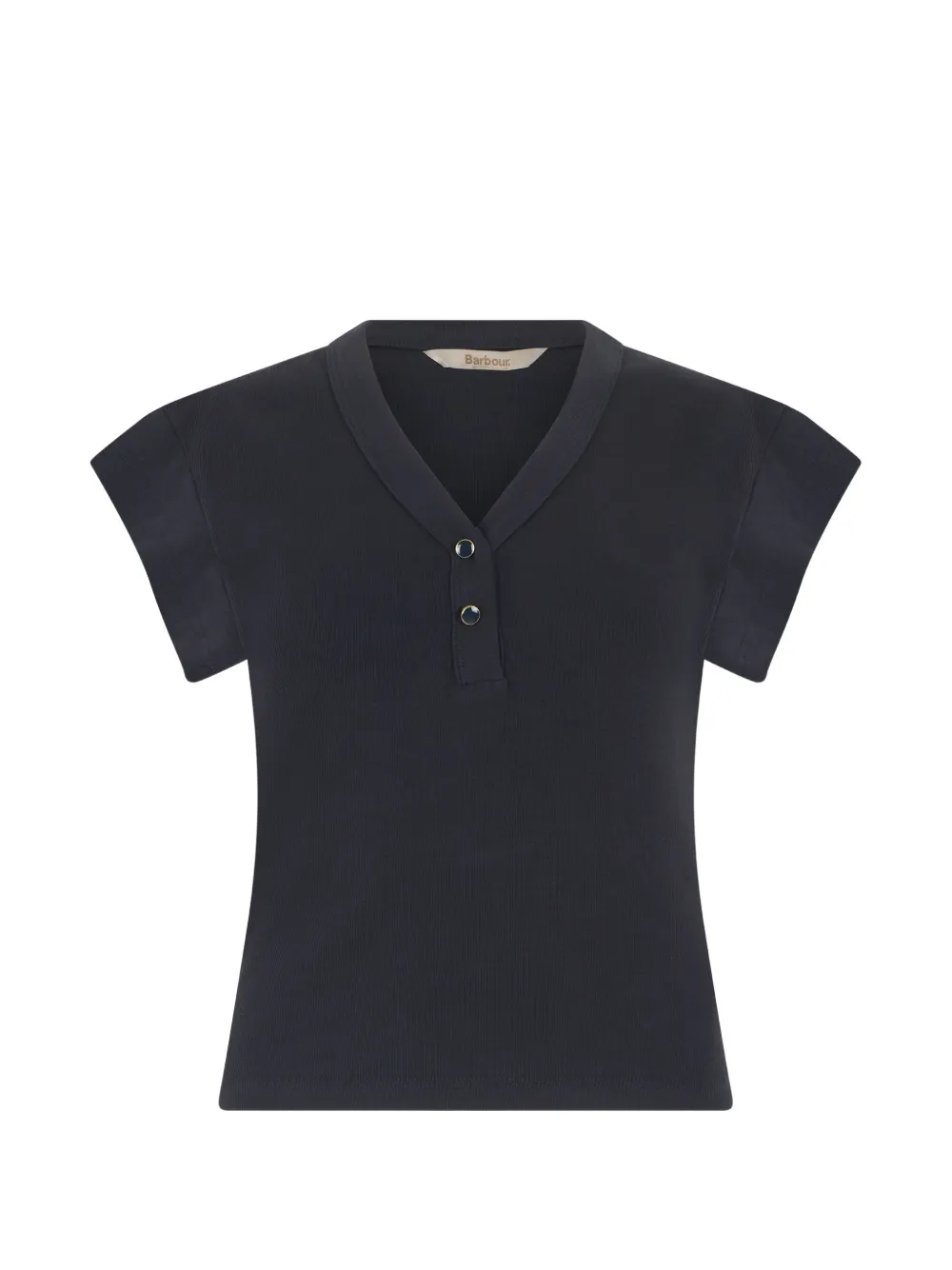 Barbour Verona ribbed T-shirt - Blu