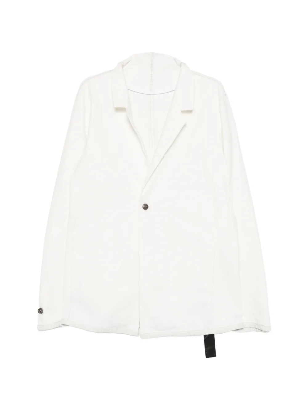 69 BY ISAAC SELLAM Armure button-up blazer - Bianco