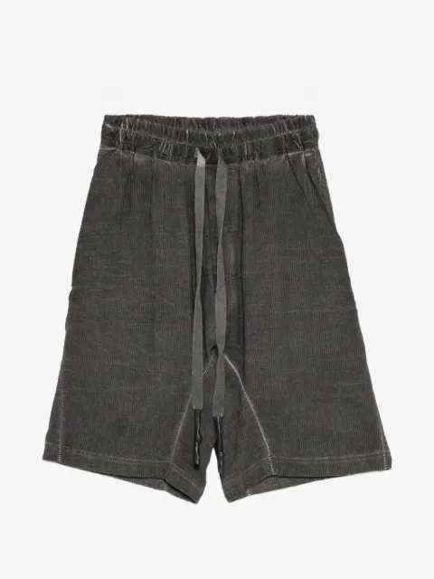 69 BY ISAAC SELLAM textured drawstring shorts