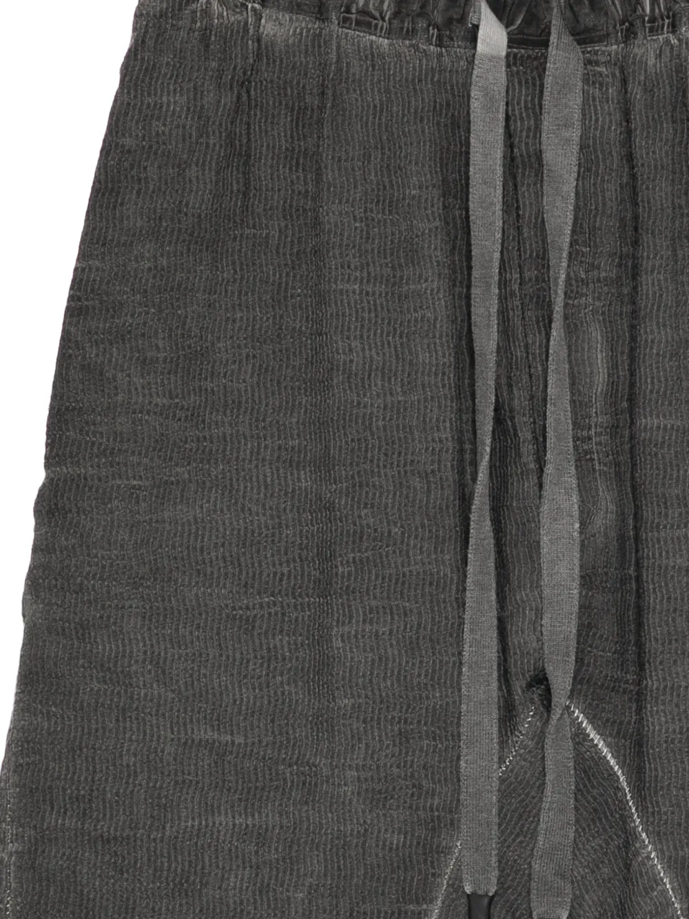 69 BY ISAAC SELLAM Shorts met trekkoord Grijs