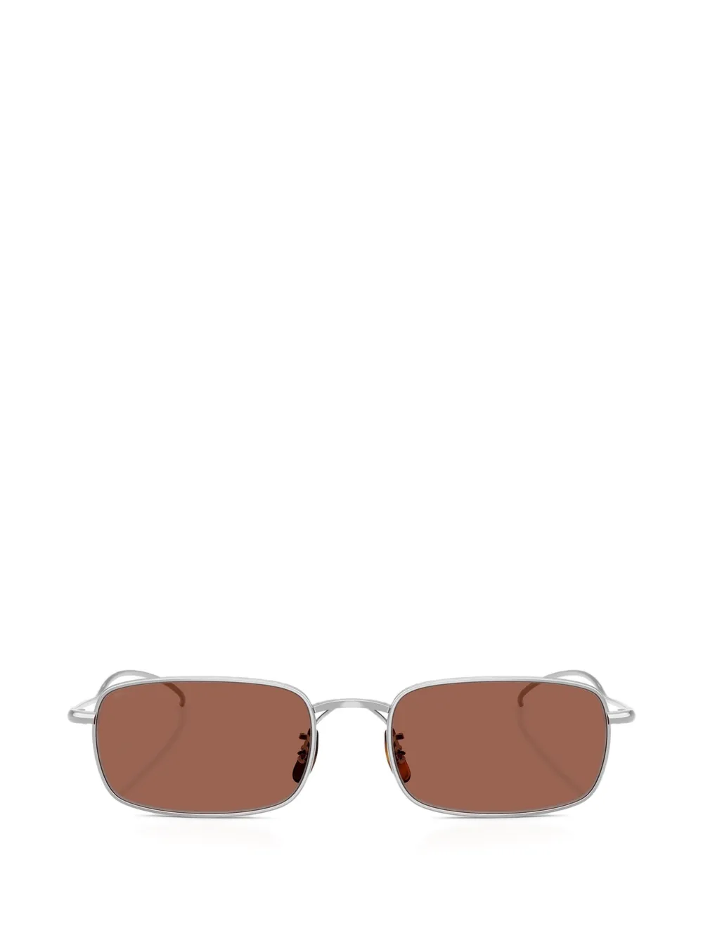 Oliver Peoples Occhiali da sole TK-14 rettangolari - Argento