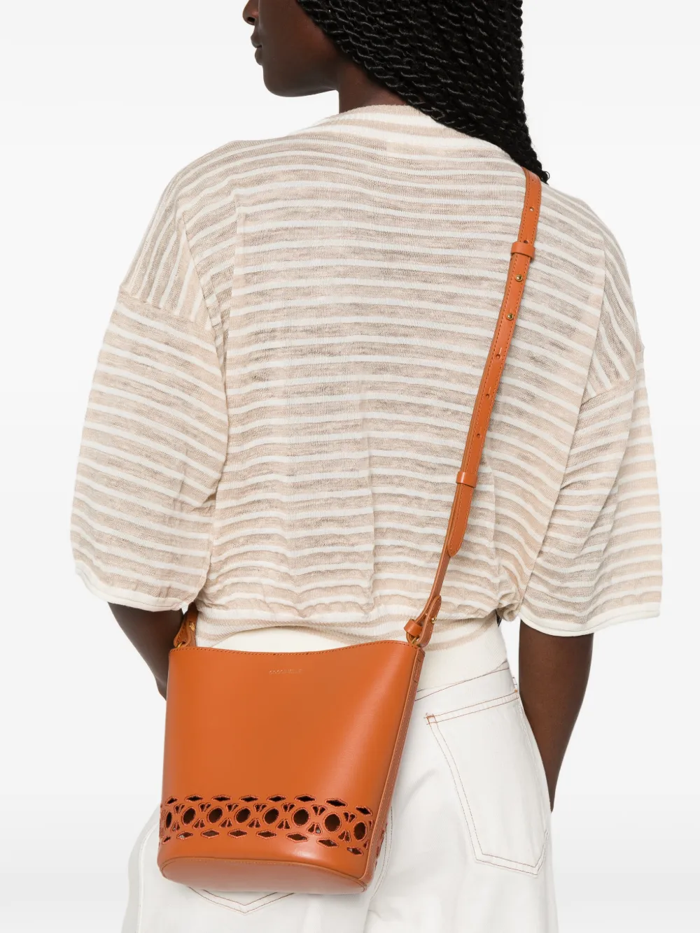 Coccinelle Shopper met uitgesneden detail Bruin