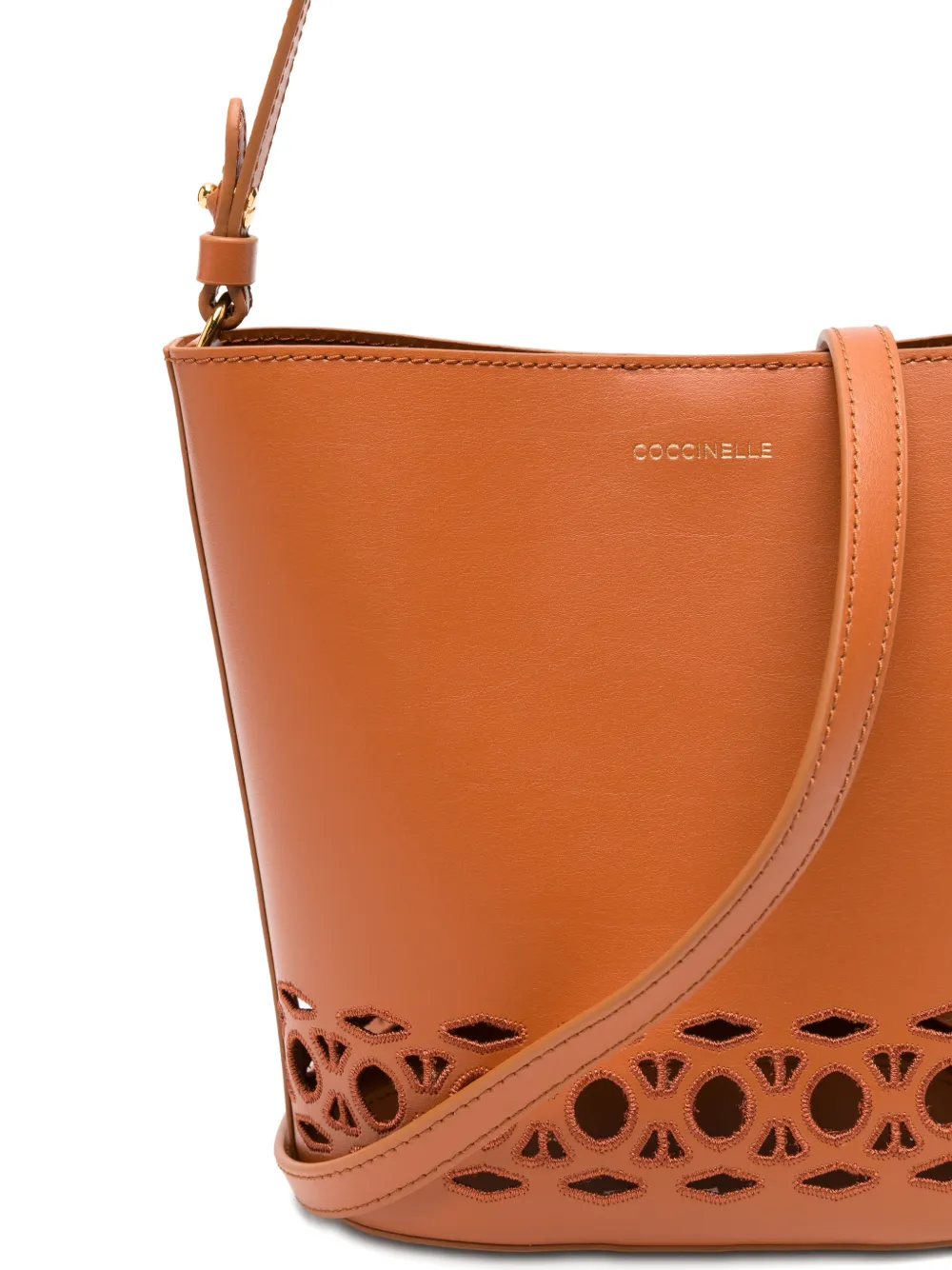 Coccinelle Shopper met uitgesneden detail Bruin