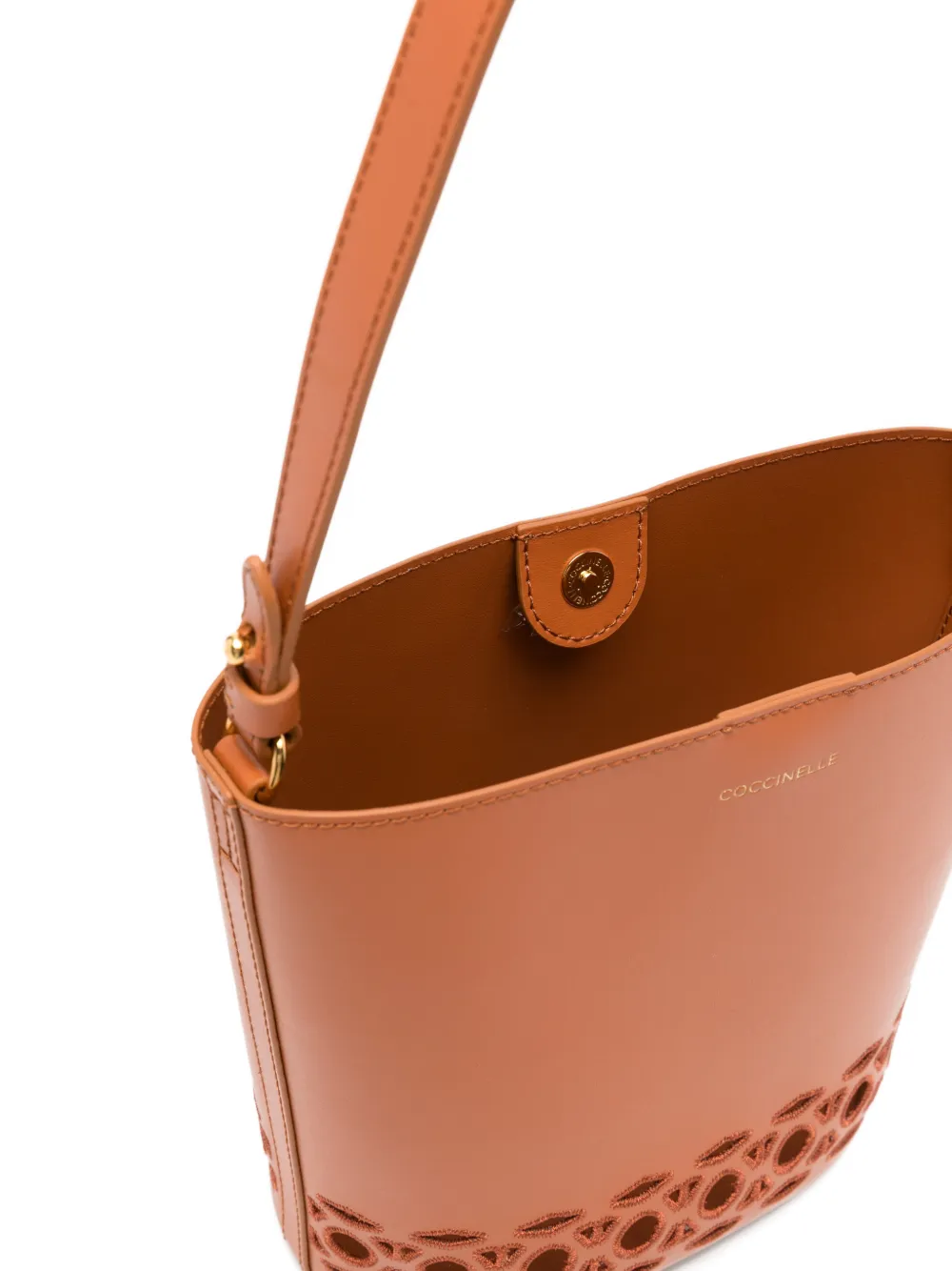 Coccinelle Shopper met uitgesneden detail Bruin