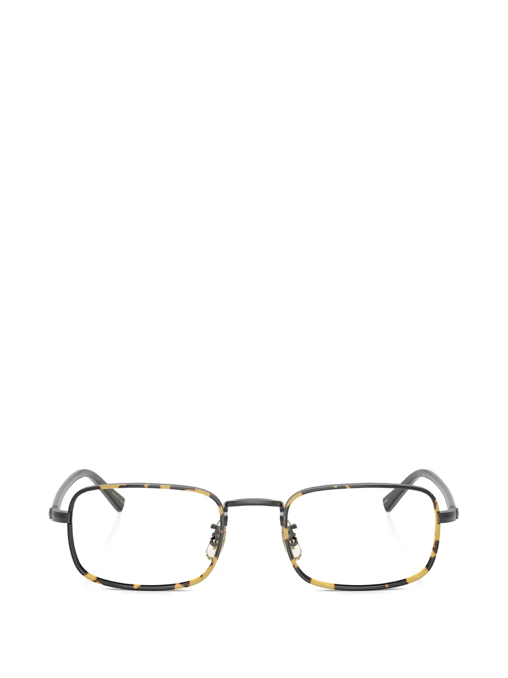 Oliver Peoples Brymer Brille mit eckigem Gestell - Schwarz