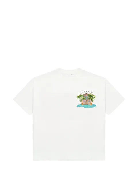 GODMADE Chateau graphic-print T-shirt