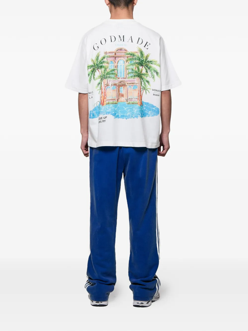  Godmade Camiseta Chateau - Blanco 