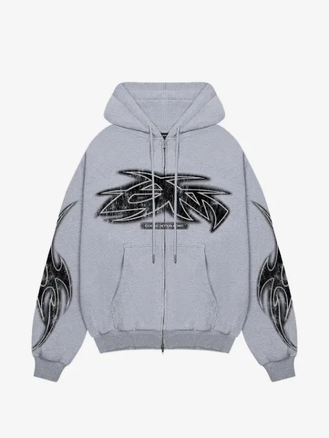 GODMADE Vivid 图案印花连帽衫