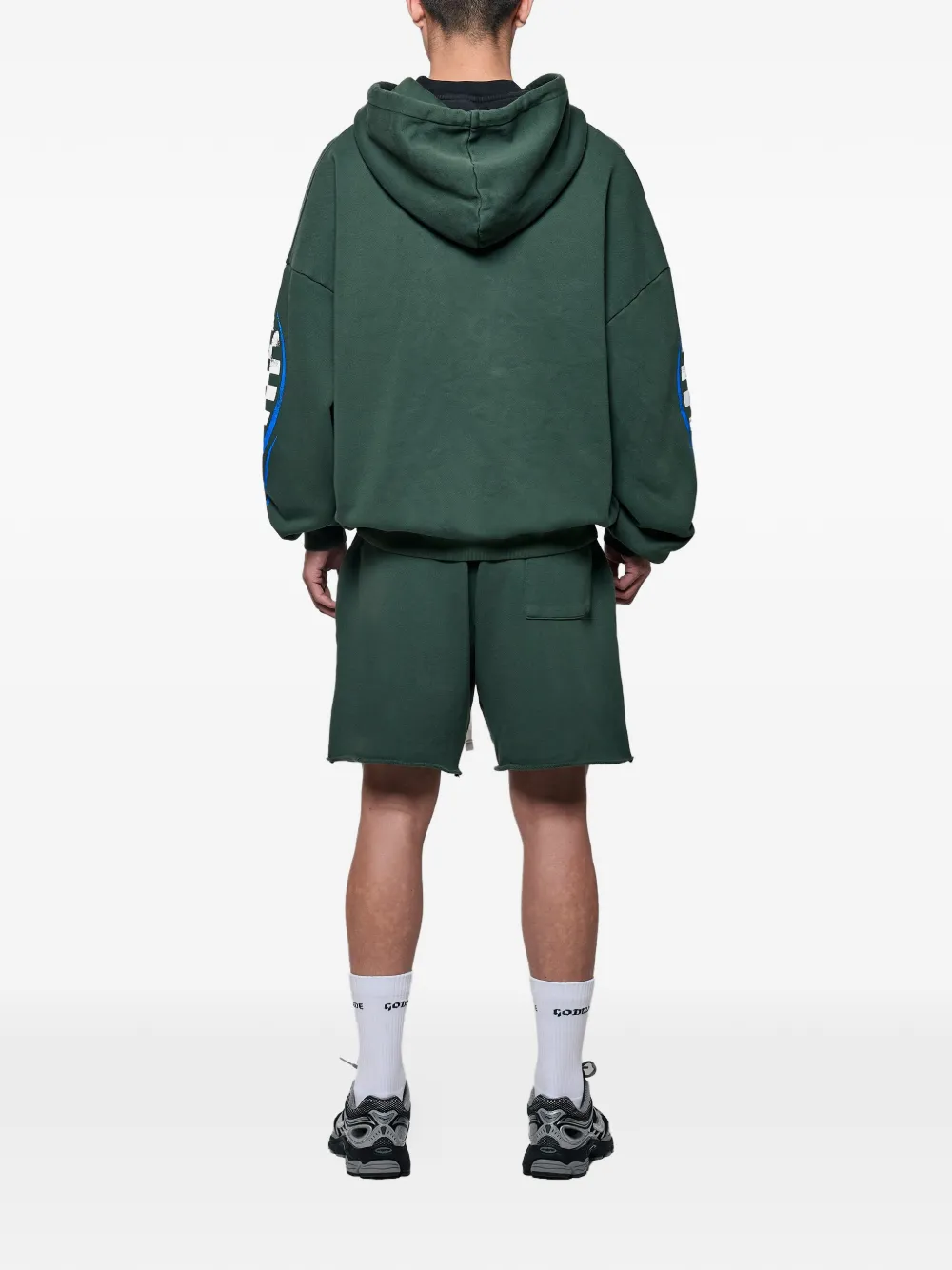  Godmade Sudadera 7 Speed Con Capucha Y Logo - Verde 