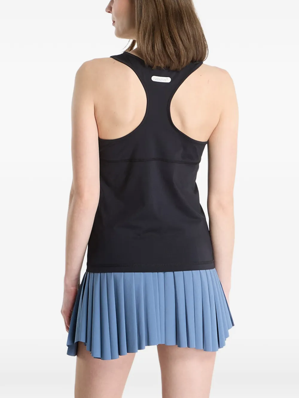 Ea7 Emporio Armani Dynamic tanktop met racerback Zwart