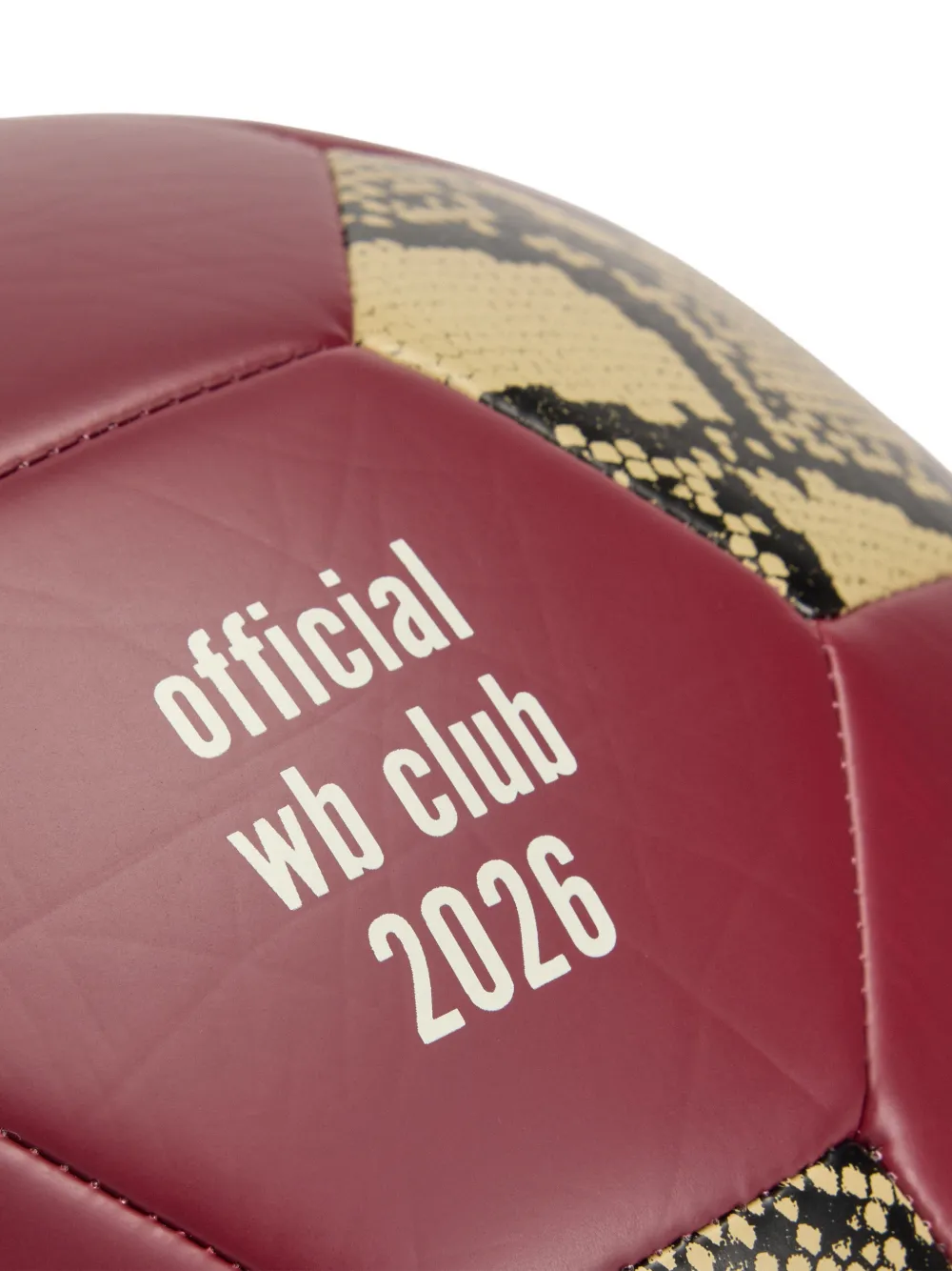 Adidas x Wales Bonner Football Ball | Red | FARFETCH KW