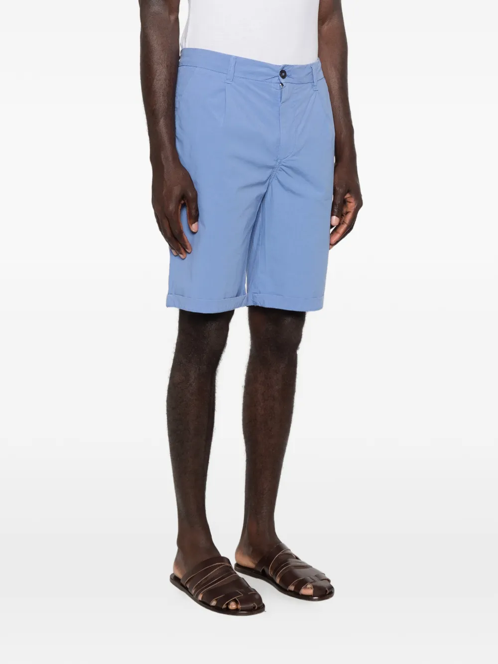 In The Box Coulisse shorts met zak Blauw