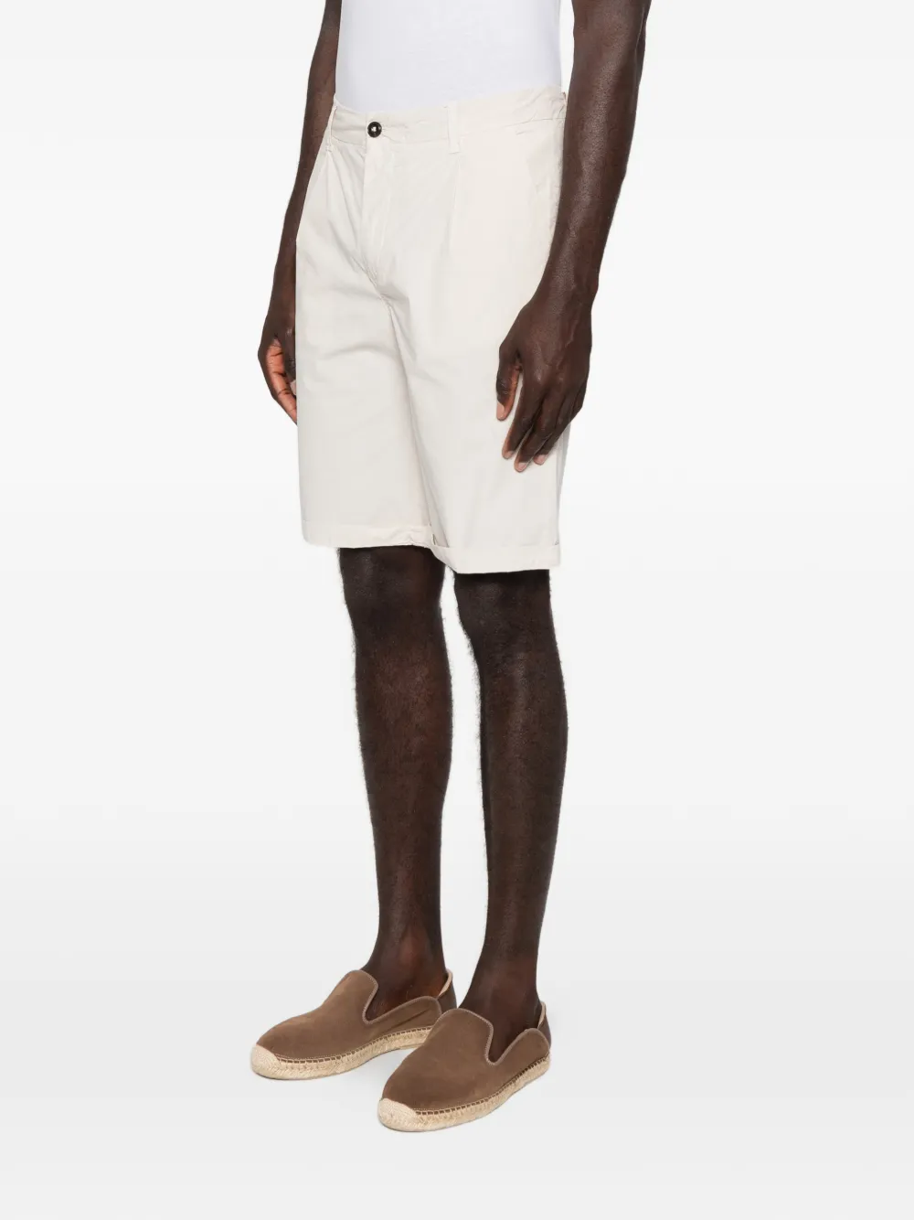 In The Box Colisse shorts met zak Beige