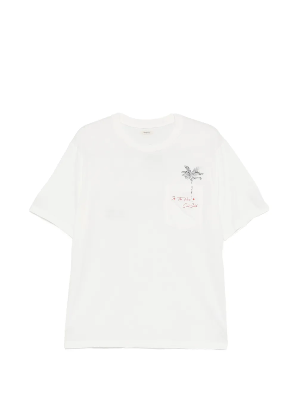 In The Box T-Shirt mit rundem Ausschnitt - Weiß