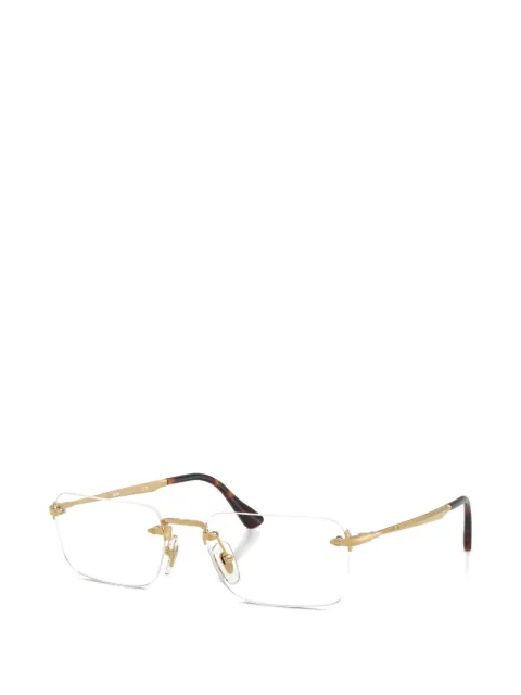 Persol rimless rectangle-frame glasses