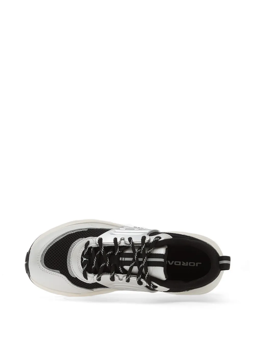 Jordan Trunner panelled sneakers Zilver