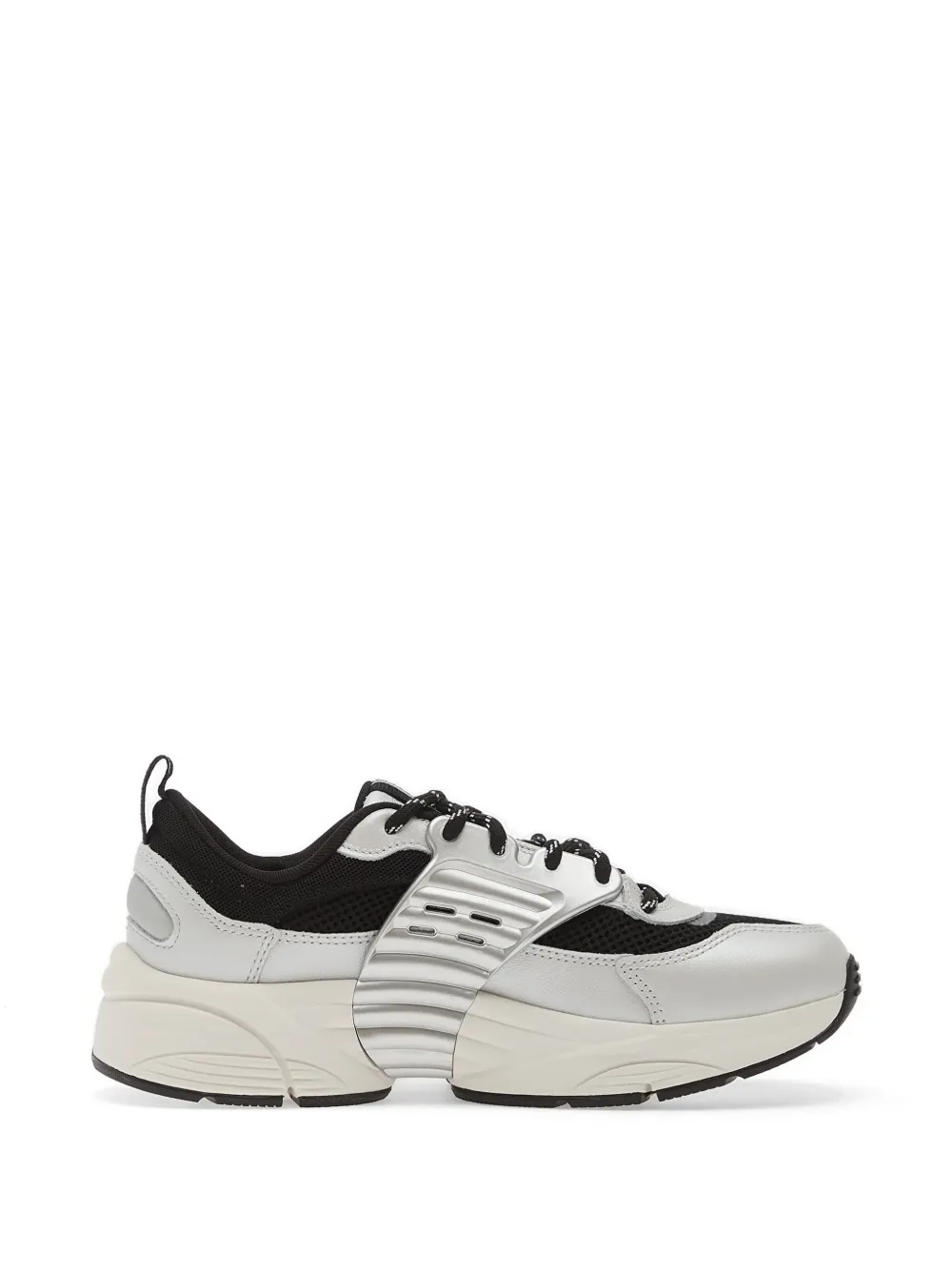 Jordan Trunner panelled sneakers - Argento