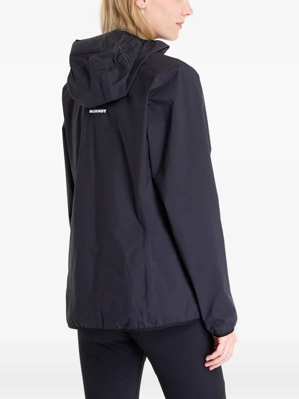 Mammut Ducan Light HS jack met capuchon Zwart