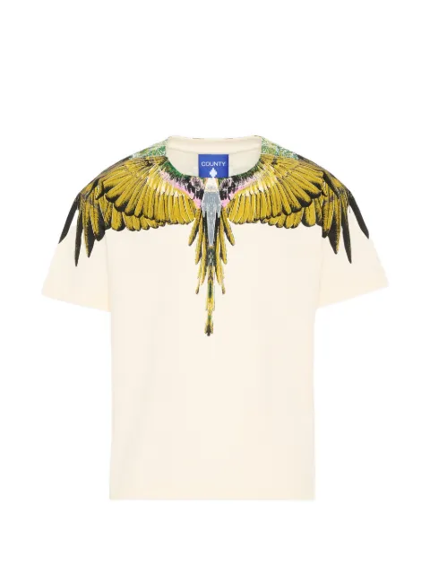 COUNTY OF MILAN Wings-print T-shirt