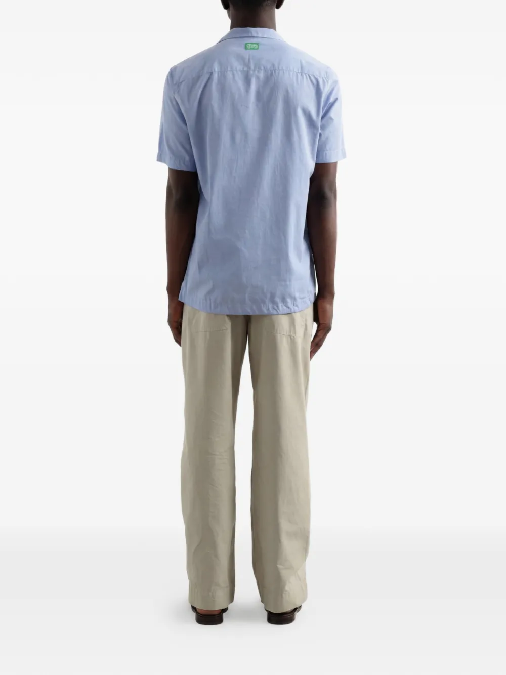 Dean Edmonds Broek met elastische taille Beige