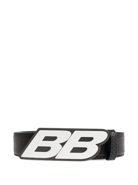 Balenciaga BB logo-plaque belt