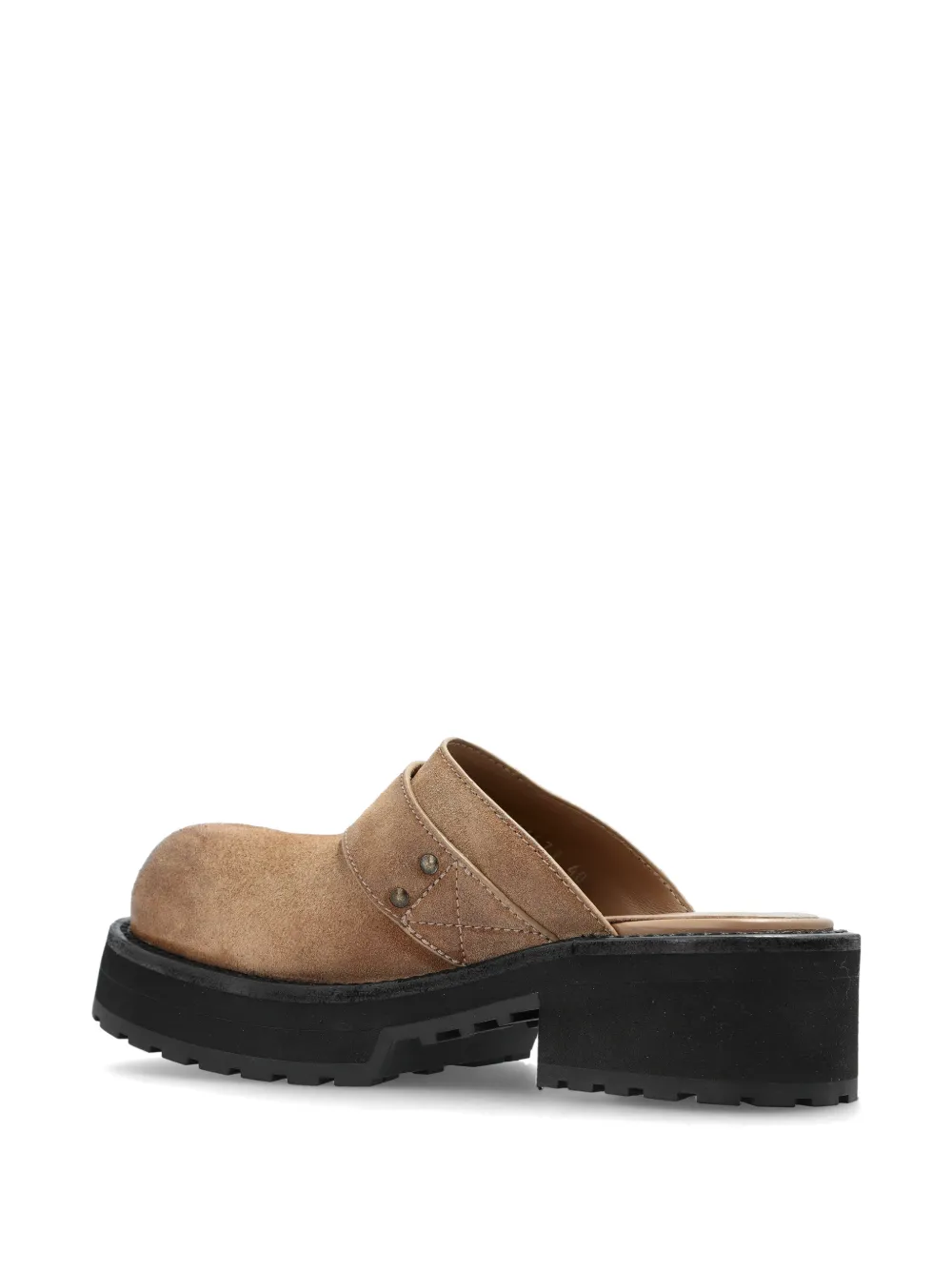 Balenciaga Leren muiltjes Beige