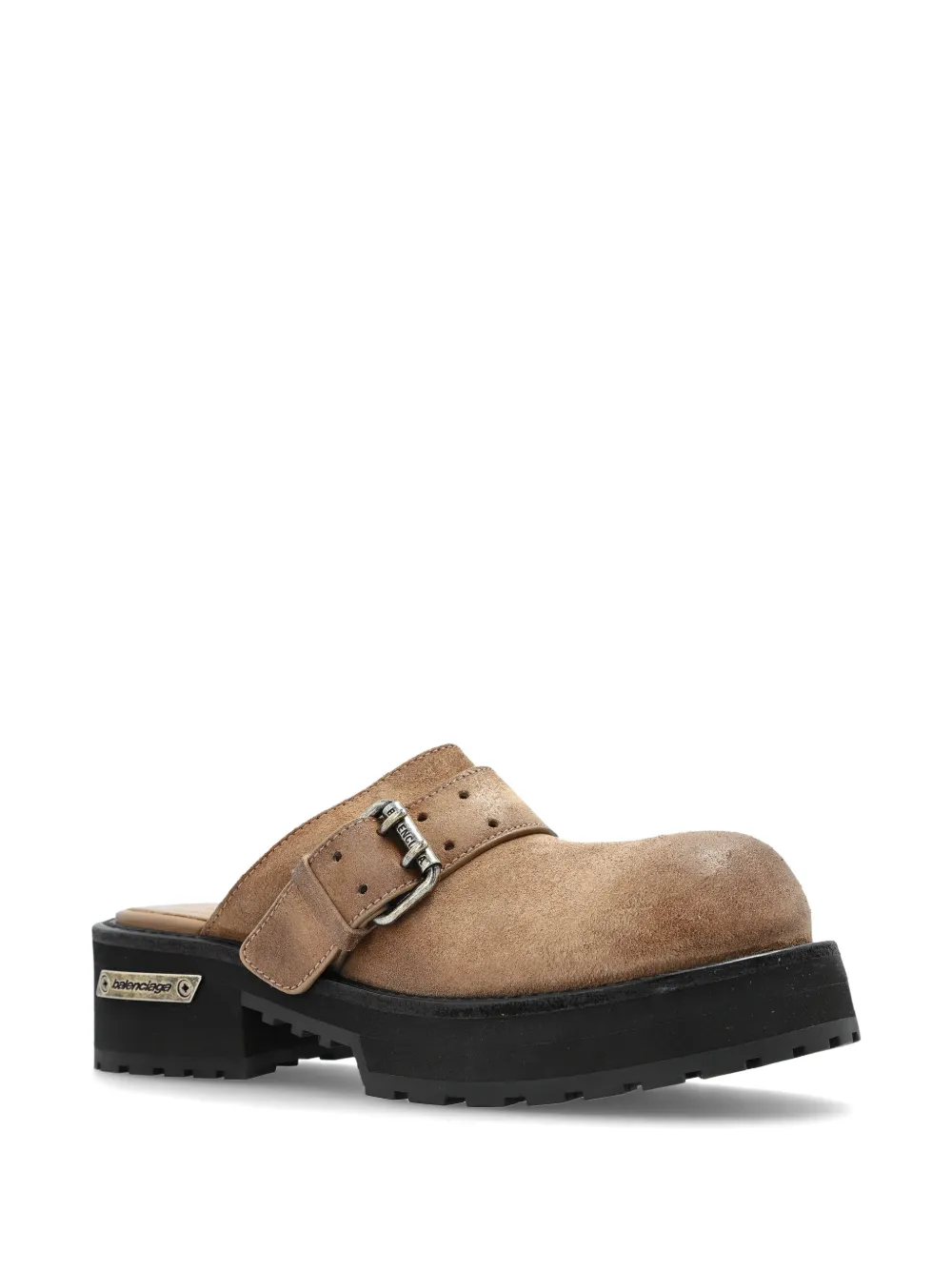 Balenciaga Leren muiltjes Beige