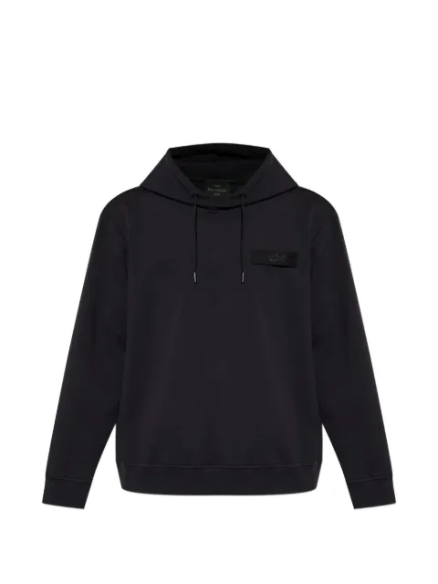 Paul & Shark logo-patch drawstring hoodie