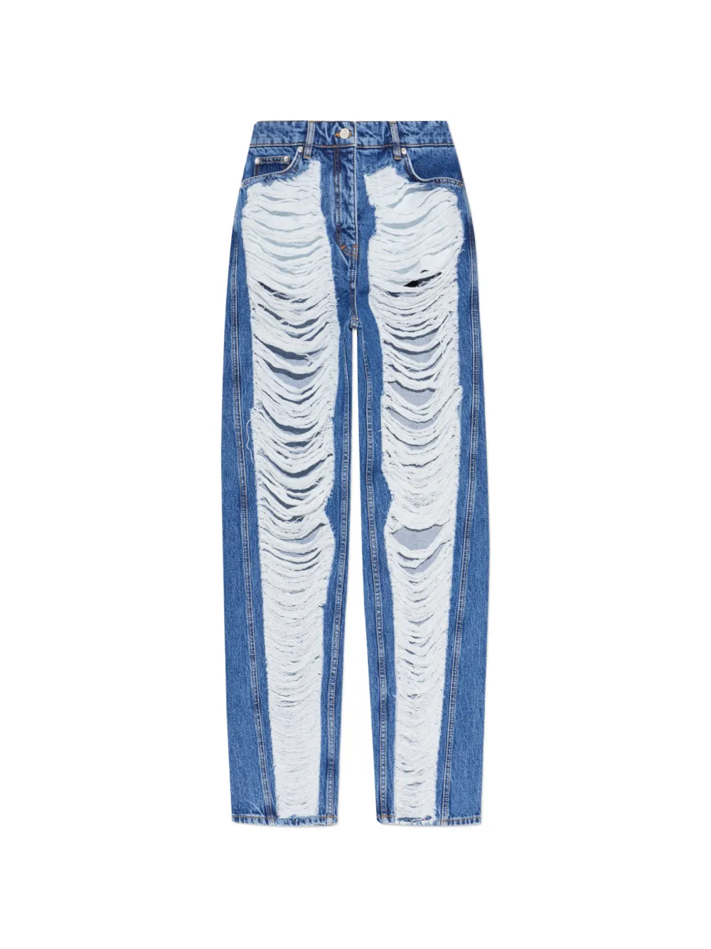 IRO distressed wide-leg jeans - Blu