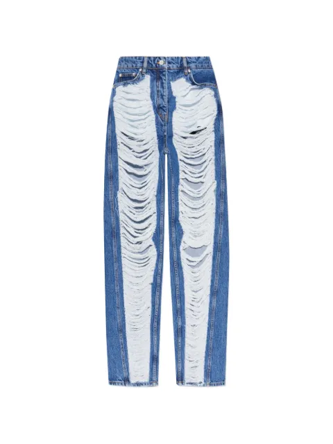 IRO distressed wide-leg jeans