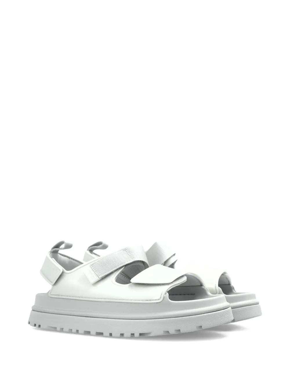 UGG Kids GoldenGlow touch-strap sandals Zilver