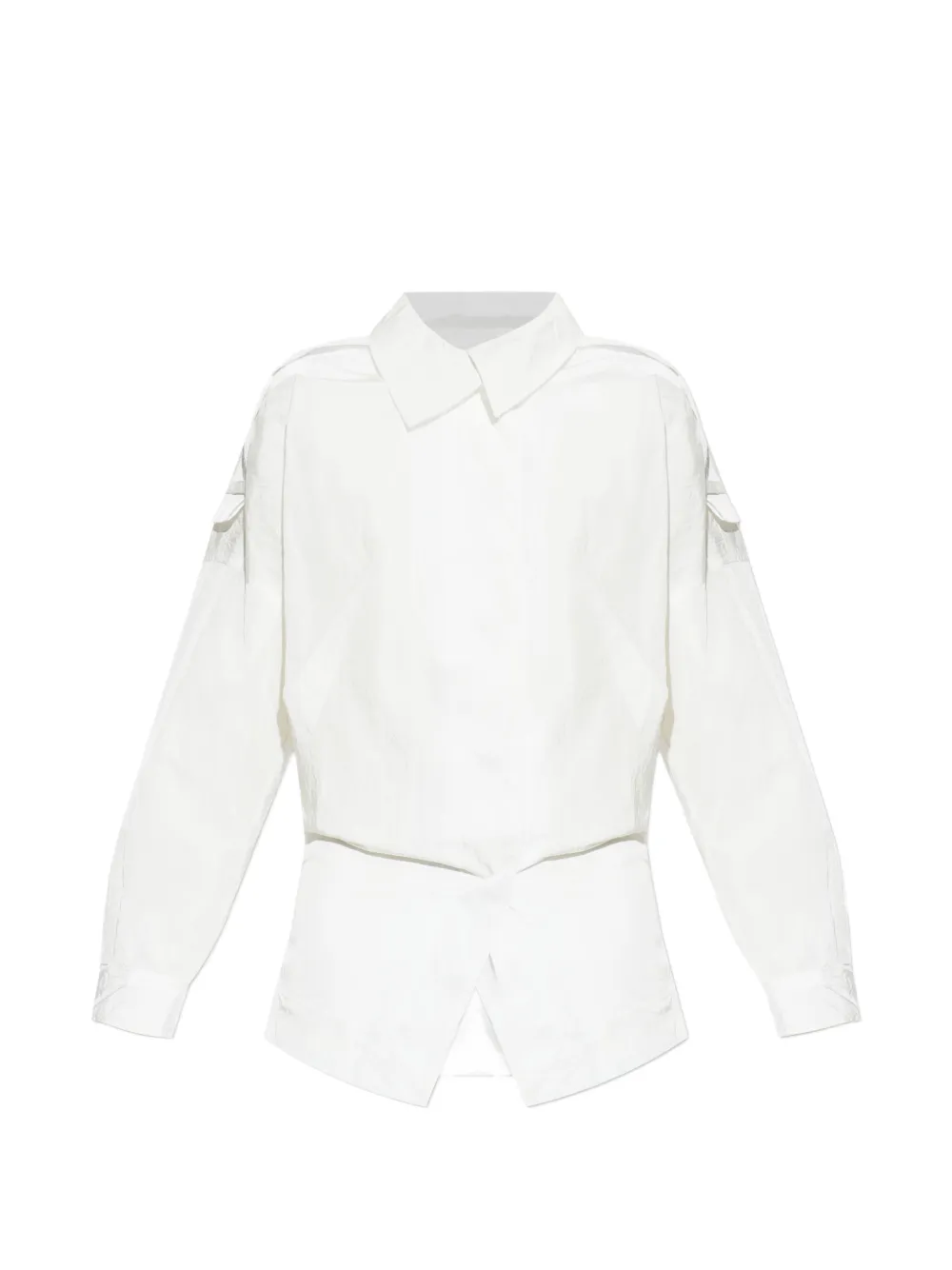 Iro Wouna Epaulette-detail Twisted-waist Jacket In Multi