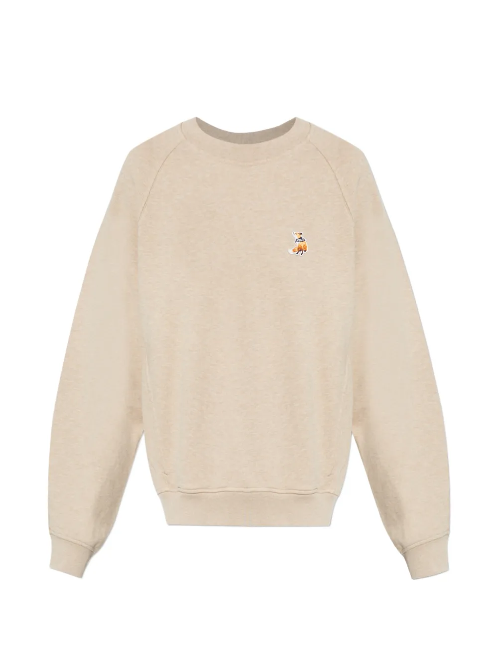 Maison Kitsuné Dreaming Fox Raglan-sleeve Sweatshirt In Multi