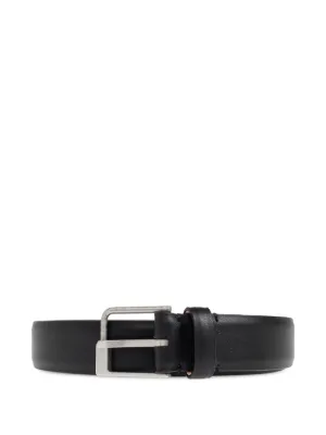 MM6 Maison Margiela クロコパターン レザーベルト | ブラック